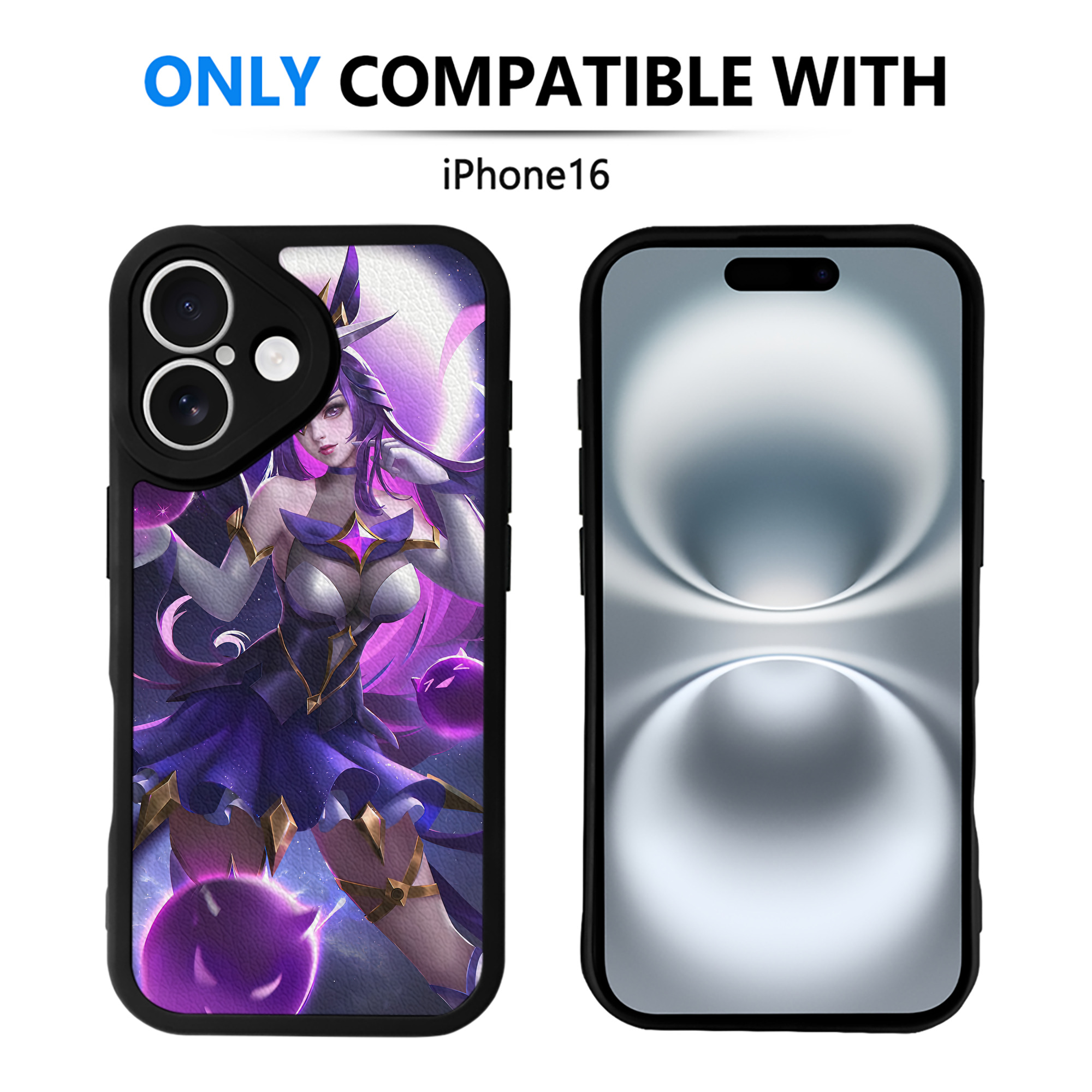 リーグ・オブ・レジェンド League of Legends LOL 【iPhone 16シリーズ対応】シリコンスマホケース（レザー調） 材質：シリコン